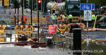Fresh flooding chaos on Oxford Road after another burst water main