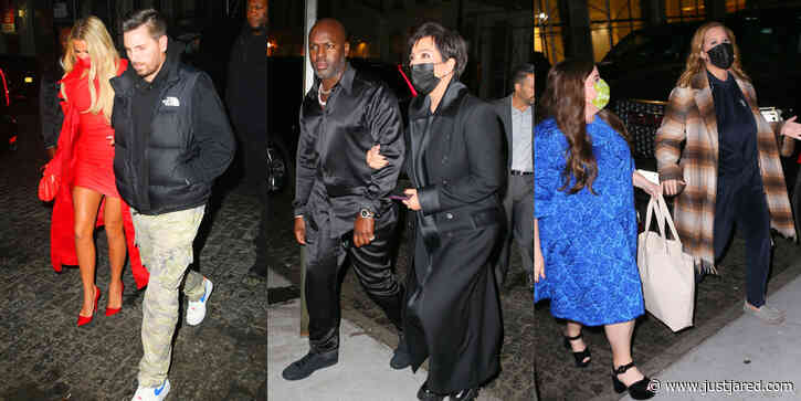 Kim Kardashian's Family & Celeb Friends Celebrate at 'SNL' After Party - See Who Attended!
