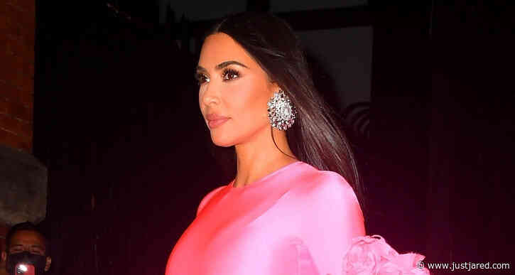 Kim Kardashian Wows in Pink Ruffled Outfit as She Heads Out After Hosting 'Saturday Night Live'