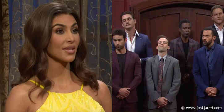 Kim Kardashian Spoofs 'The Bachelorette' on 'Saturday Night Live' with Chace Crawford, Jesse Williams, & John Cena - Watch!
