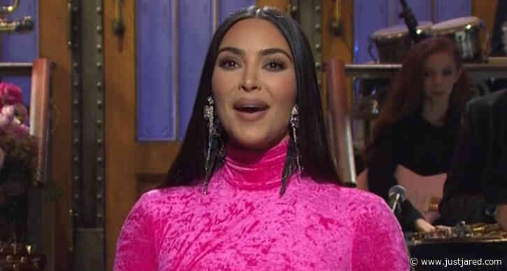 Kim Kardashian Jokes About O.J. Simpson, Plastic Surgery, & Her Divorce in 'Saturday Night Live' Monologue - Watch Now!
