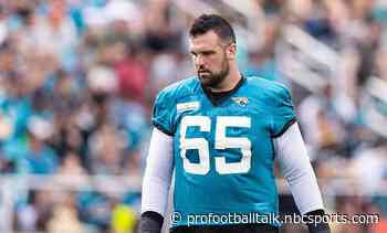 Brandon Linder carted off with a knee injury