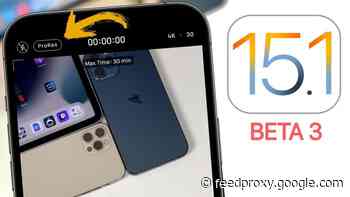Here is another look at iOS 15.1 Beta 3 (Video)