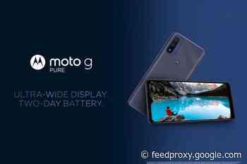 Moto G Pure smartphone gets official