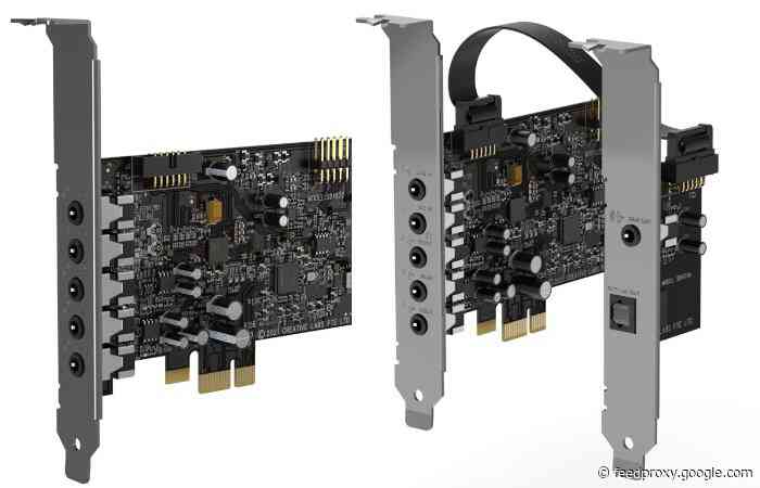 Creative Sound Blaster Audigy Fx V2 sound card 7.1 discrete surround and more