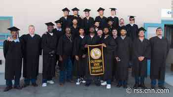 Group of California inmates earned bachelor's degrees while behind bars