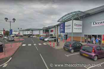 Pensioner dies after horror crash in Irvine retail park as cops name victim... - The Scottish Sun