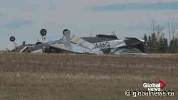 1 dead, 5 others injured after 2 plane crashes in less than 24 hours in Alberta