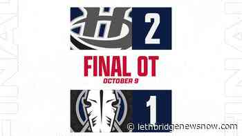 Hurricanes earn 2-1 overtime win against Red Deer Saturday night - Lethbridge News Now