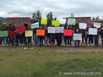 Estudiantes de la UBBJG en Calvillo se suman contra autoritarismo de Raquel Sosa - La Crónica de Hoy