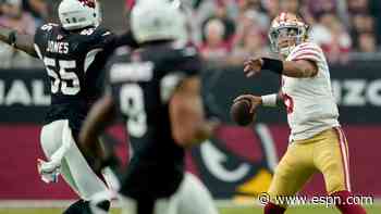 'Some good, some bad' in Lance's first 49ers start