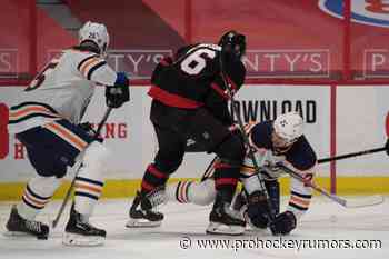 Austin Watson Out Four Weeks For Ottawa Senators - prohockeyrumors.com