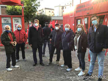 Presidio davanti alla Camera del lavoro di Modena contro l'aggressione alla Cgil nazionale - sassuolo2000.it - SASSUOLO NOTIZIE - SASSUOLO 2000