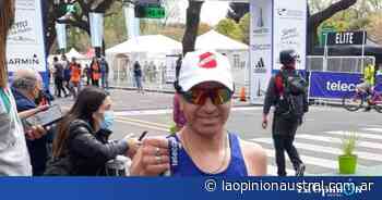 Víctor Constante, atleta de Puerto Deseado, finalizó la Maratón de Buenos Aires: "Estoy muy contento y satisfecho" - La Opinión Austral