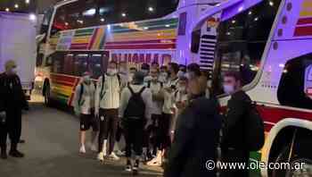 La llegada de la selección de Uruguay a Buenos Aires - Olé