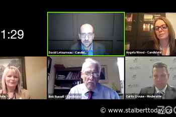 St. Albert mayoral candidates face off in virtual forum - St. Albert Today