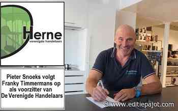HERNE – Pieter Snoeks volgt Franky Timmermans op als voorzitter van De Verenigde Handelaars - Editiepajot