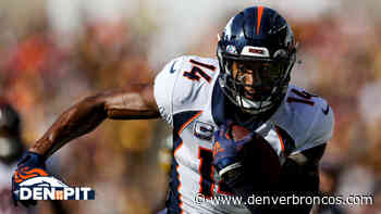 'He just provided a spark': WR Courtland Sutton makes big touchdown grab, posts second 100-yard game of season in return to Pittsburgh - DenverBroncos.com