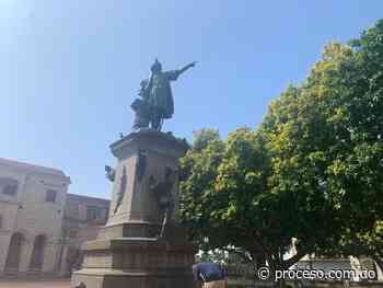 Algunos apoyan se quite estatua de Colón en la zona colonial, otros lo ven como un chiste - Proceso.com.do