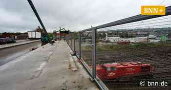Fertigstellung der Büchenauer Brücke in Bruchsal dauert doch länger - BNN - Badische Neueste Nachrichten