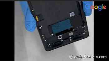 Google Pixel 6 Assembly Video Leaks Ahead of October 19 Launch, Shows 4,614mAh Battery