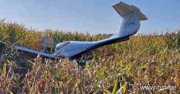 Sportvliegtuig crasht in maïsveld: inzittenden kunnen zich redden - Het Laatste Nieuws