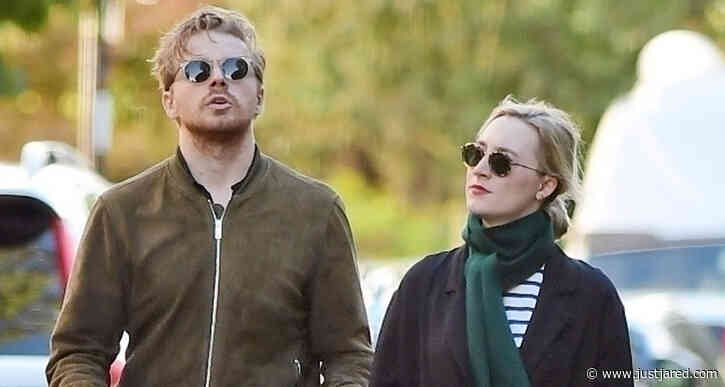 Saoirse Ronan & Boyfriend Jack Lowden Go for a Walk Around London