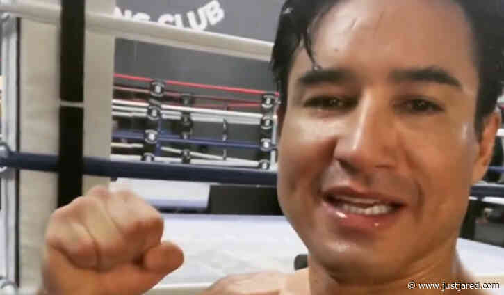 Mario Lopez Shows Off His Fit Physique Going Shirtless at Boxing Gym on His 48th Birthday