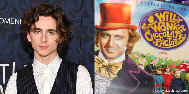 Timothee Chalamet Shares a First Look at 'Wonka'!