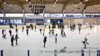 Am Donaubad in Neu-Ulm ist wieder Eislaufsaison