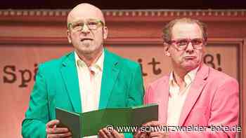 Theaterreihe Nagold: Zwei Schwabologen  erheitern    das   Publikum
