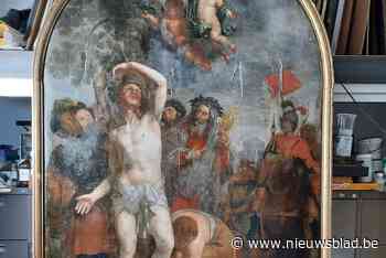 Schilderijen uit Sint-Benedictuskerk zitten midden in restauratieproces
