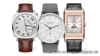 Luxusuhren von Vacheron Constantin, Nomos Glashütte, Jaeger-leCoultre: Drei ikonische Uhren