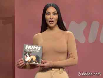 Watch Kim Kardashian West’s ‘SNL’ commercial spoof for Skims for Thick Dogs