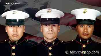 Aurora honors fallen Marines Edwardo Lopez, Hector Ramos, Jesse DeLaTorre with street dedications near childhood homes - WLS-TV