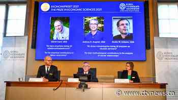 Canadian among three winners of economics Nobel prize