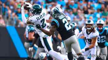 Two-interception game caps memorable week for Eagles corner Darius Slay