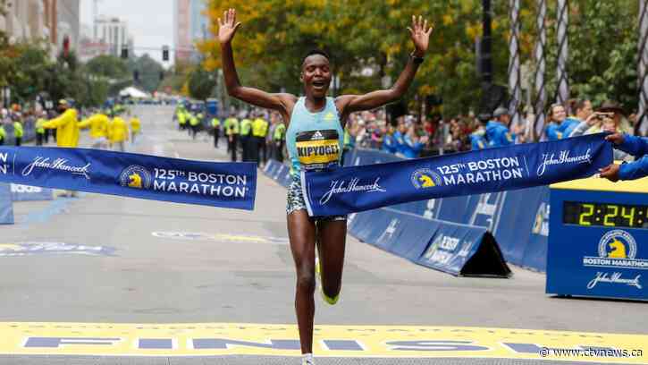 Kenyans Kipruto, Kipyogei sweep in Boston Marathon return