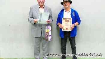 Michael Haag ist Ehrenmitglied: Ehrung bei Hauptversammlung des MGV Oberjettingen