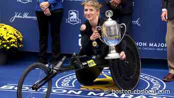 Manuela Schar Wins Boston Marathon Women’s Wheelchair Race For Third Time - CBS Boston