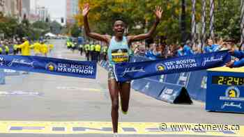 Kenyans Kipruto, Kipyogei sweep in Boston Marathon return - CTV Edmonton