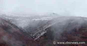 87 runners rescued after snowstorm derails ultra marathon in Utah - CBS News