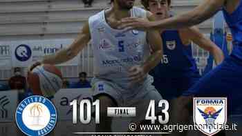 Basket serie B, Moncada energy Agrigento - Meta Formia 101 a 43 - AgrigentoNotizie