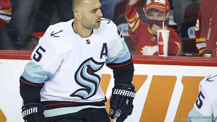 Giordano named Kraken captain on eve of Seattle's first NHL season
