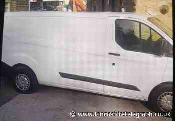 Officers recover stolen white van in Rawtenstall