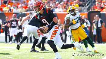 Bengals say QB Burrow OK after trip to hospital