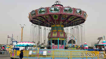 Big Fresno Fair cancels horse races, grounds some rides due to wind, air quality