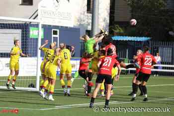 FOOTBALL – Coventry United Ladies lose out in five-goal thriller - Coventry Observer
