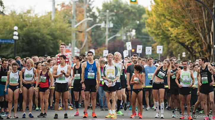 Calgary runner Maria Zambrano sets Canadian record at half marathon in Victoria