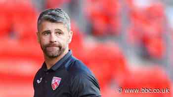 Stephen Robinson: Morecambe boss fined by FA after admitting improper conduct charge